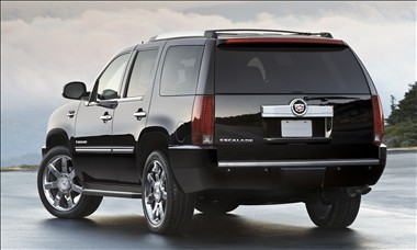 2011 Cadillac Escalade rear view