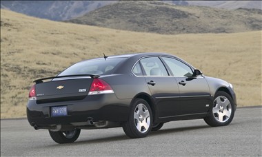 2011 Chevrolet Impala rear view