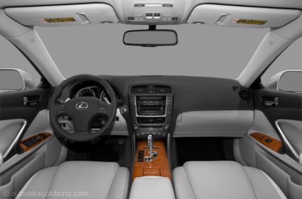 2011 Lexus IS 250 interior