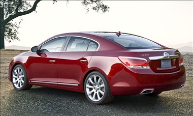 2011 Buick LaCrosse rear view