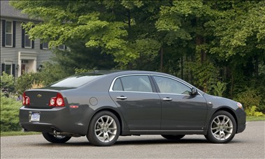 2011 Chevy Malibu rear view