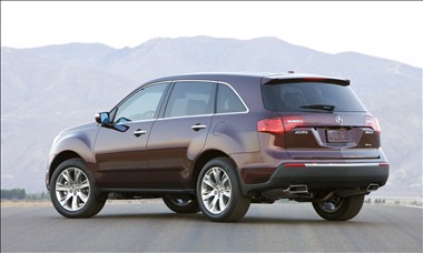 2011 Acura MDX rear view