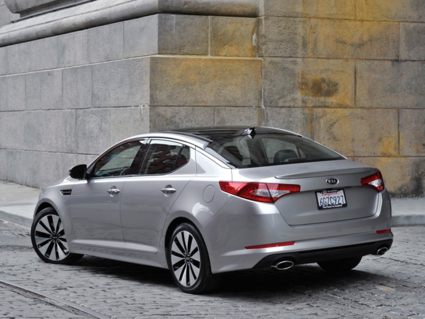 2011 Kia Optima rear view