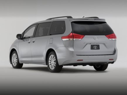 2011 Toyota Sienna rear view