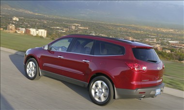 2011 Chevrolet Traverse rear view
