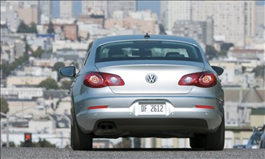 2012 Volkswagen CC rear view