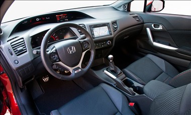 2012 Honda Civic interior