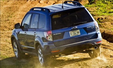 2012 Subaru Forester rear view