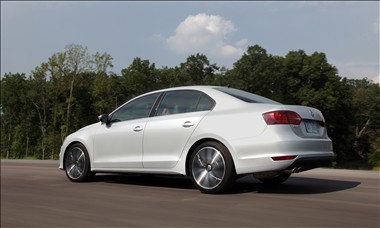 2012 Volkswagen Jetta rear view