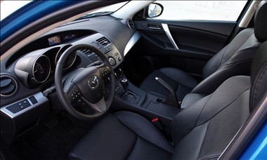 2012 Mazda3 interior