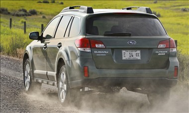 2012 Subaru Outback rear view