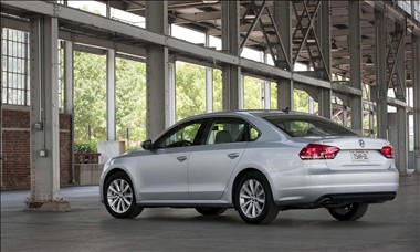 2012 Volkswagen Passat rear view