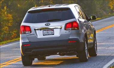 2012 Kia Sorento rear view