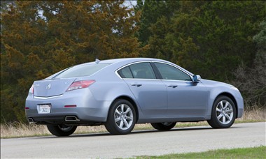 2012 Acura TL rear view