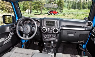 2012 Jeep Wrangler interior