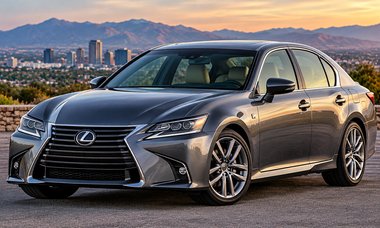 2016 Lexus GS luxury sport sedan