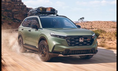 2027 Honda CR-V TrailSport Hybrid in Ash Green Metallic