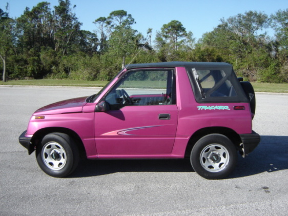 1994 Geo Tracker left side