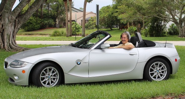 Josh Rosenberg and BMW Z4 Josh Rosenberg and BMW Z4