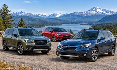 Subaru Forester, Outback and Impreza vehicles